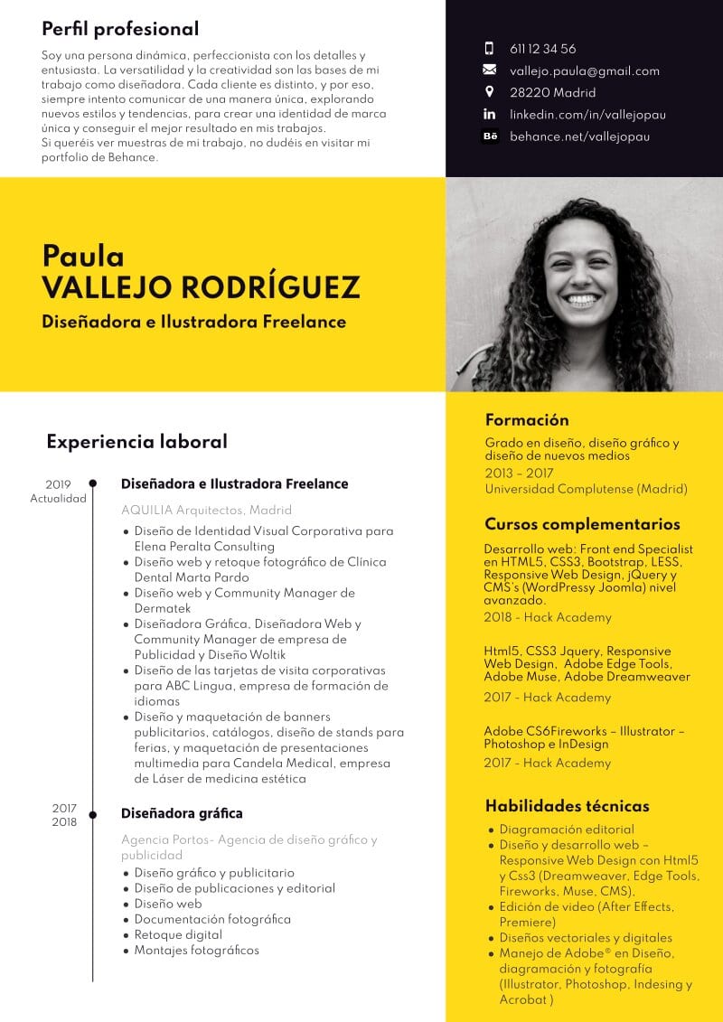 Cómo hacer un buen curriculum vitae en 2024 (con ejemplos)