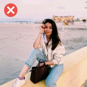 foto cv con mala postura