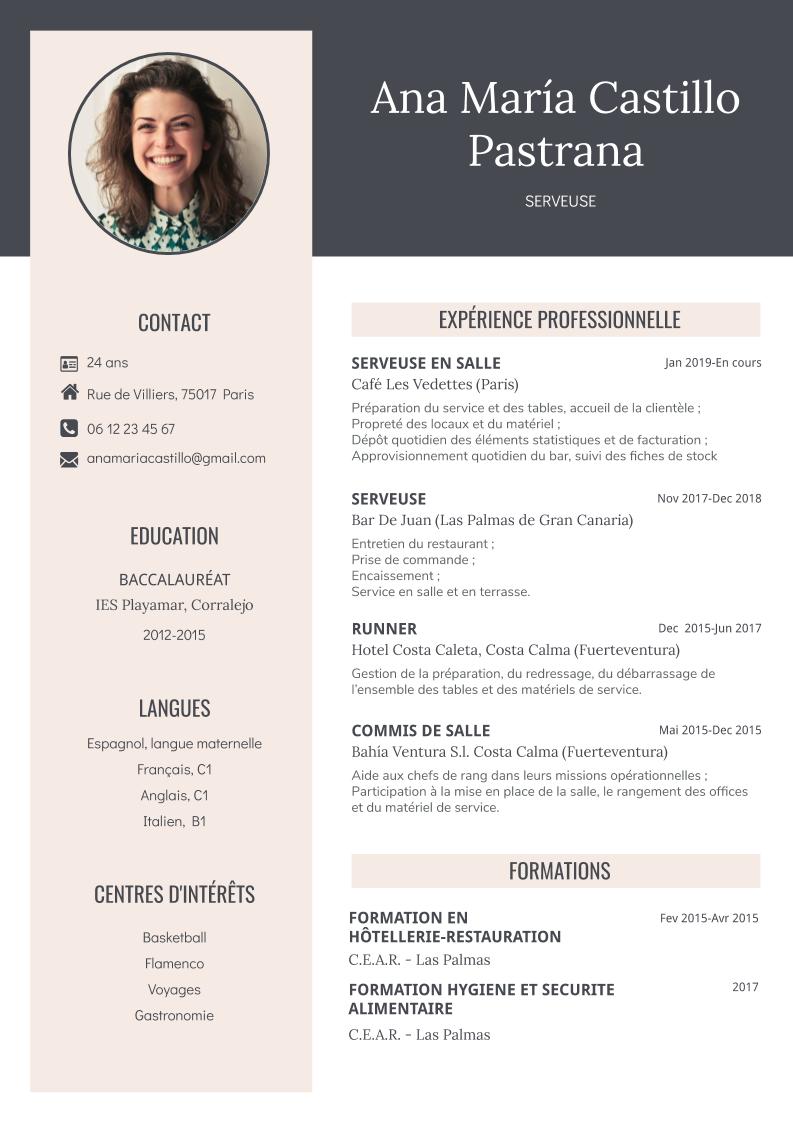 Como Hacer Tu Cv En Frances Para Trabajar En Francia