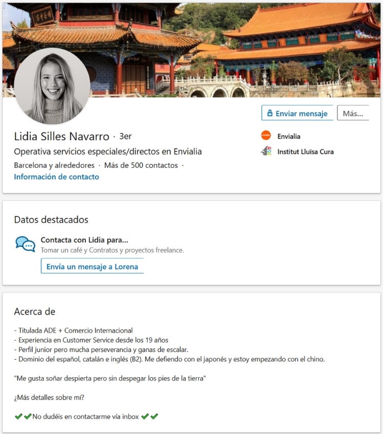 linkedin perfil
