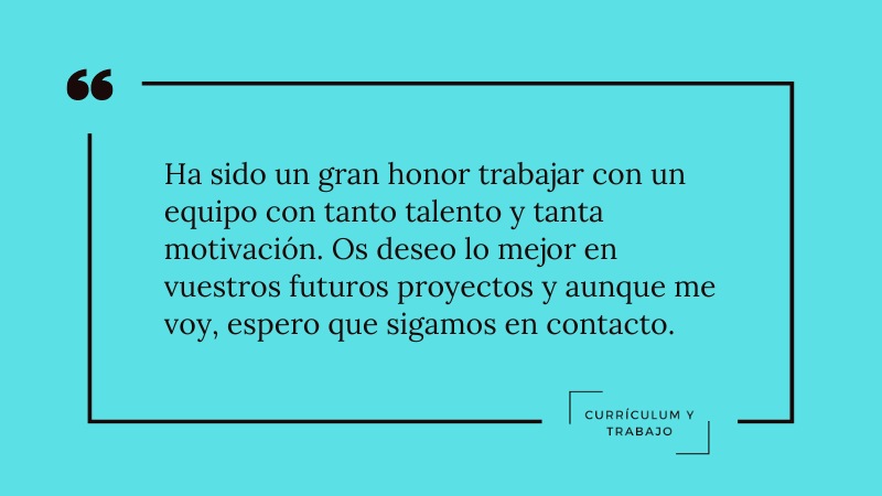 34 mensajes de despedida a tus compañeros de trabajo